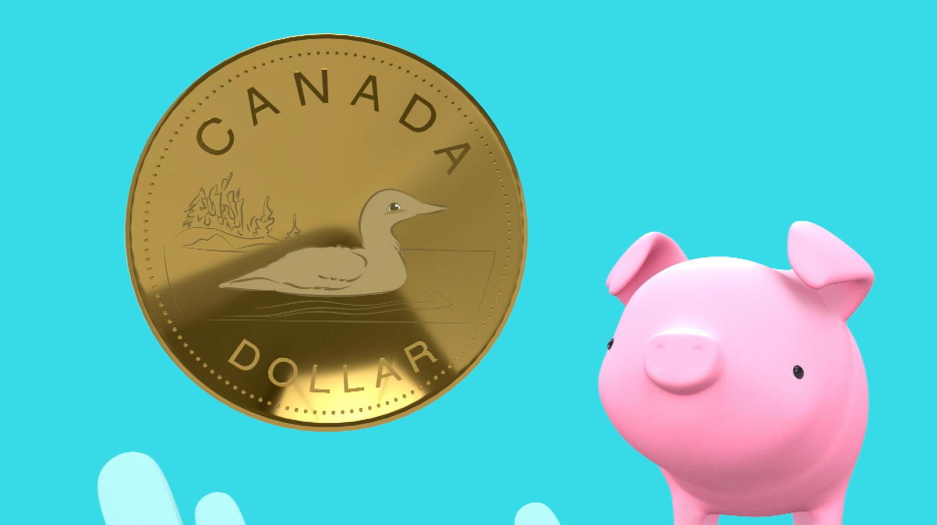La pièce d'1 dollar