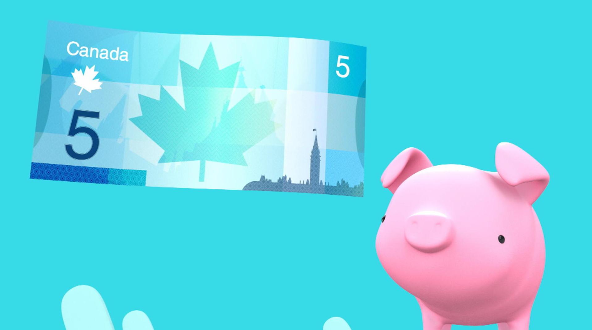Le billet de 5 dollars