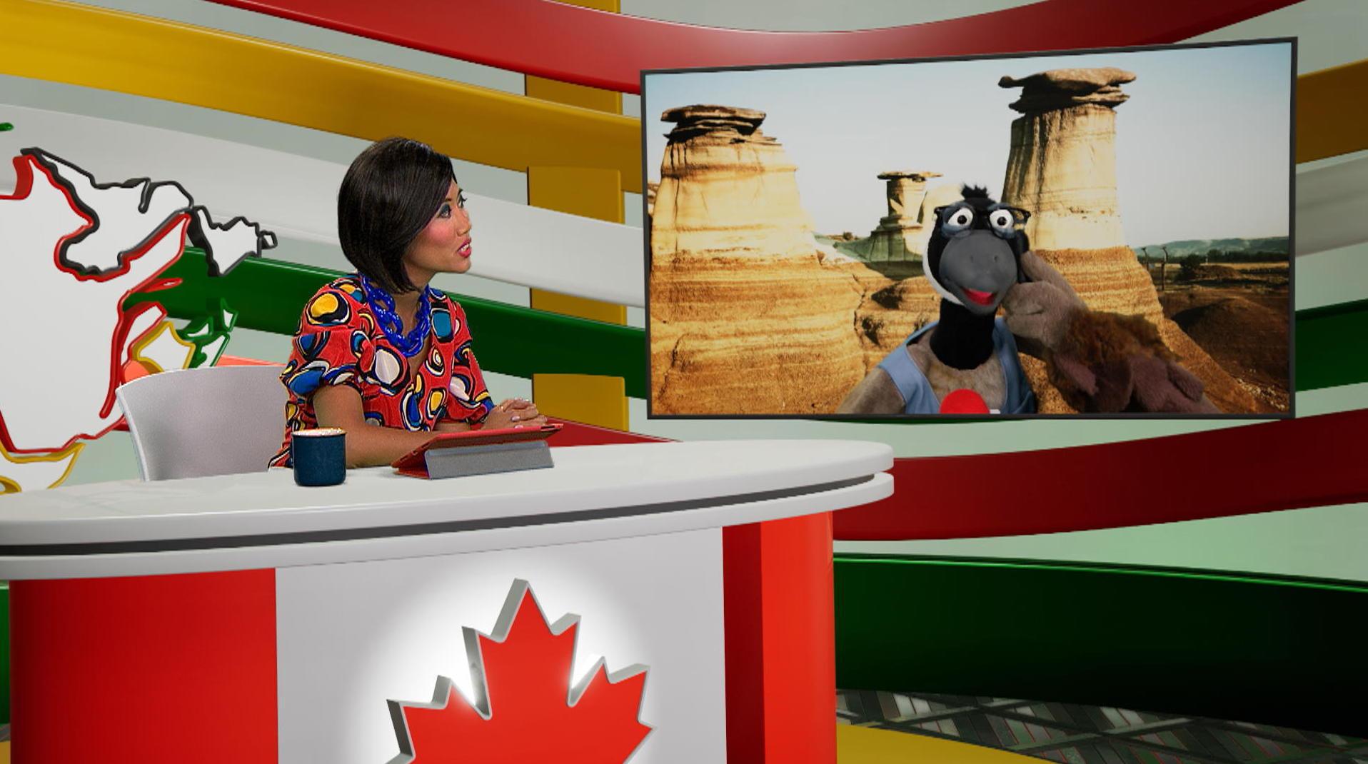 Les cheminées de fée de Drumheller en Alberta