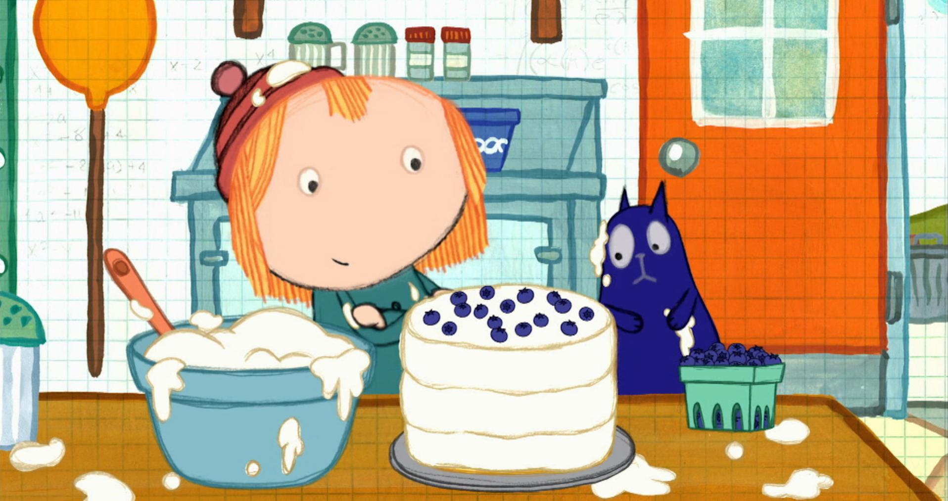 Le gâteau d'anniversaire