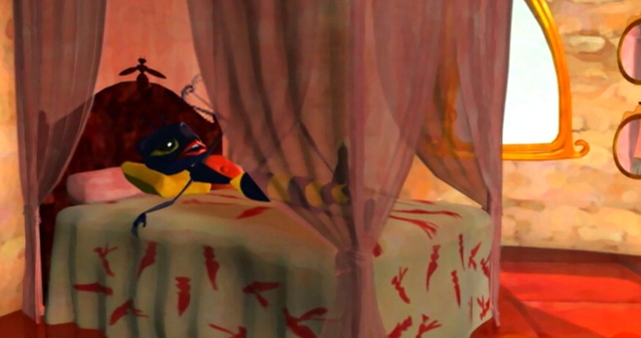 Loulou le pou, la visite de la reine