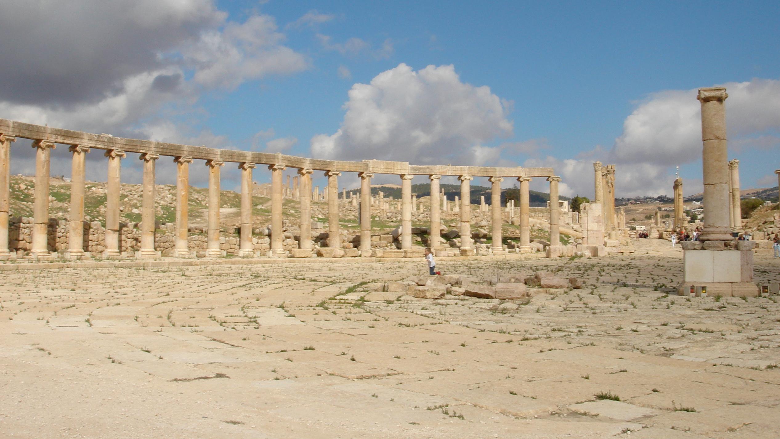 Jerash, Cité gréco-romaine (Jordanie)