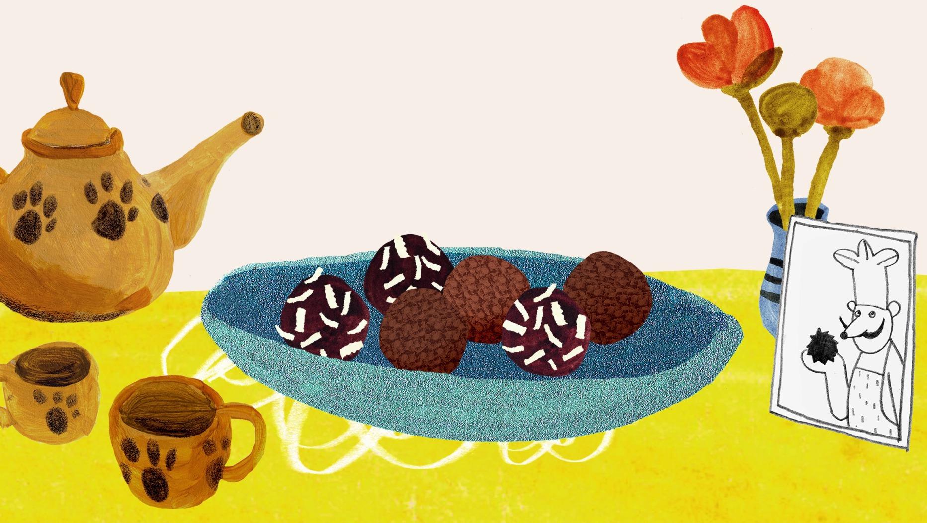 Les truffes aux dattes