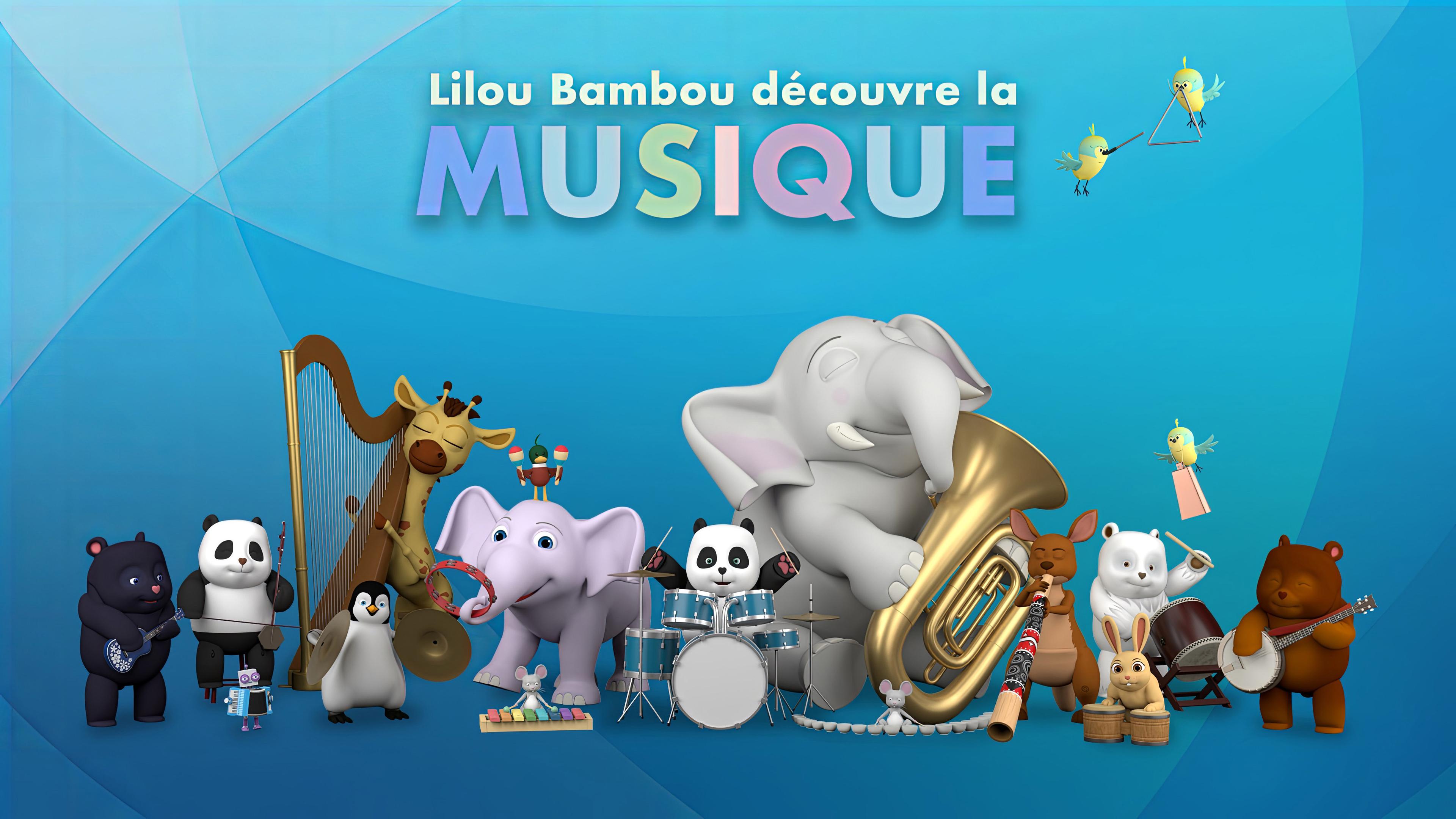 Lilou Bambou découvre la musique