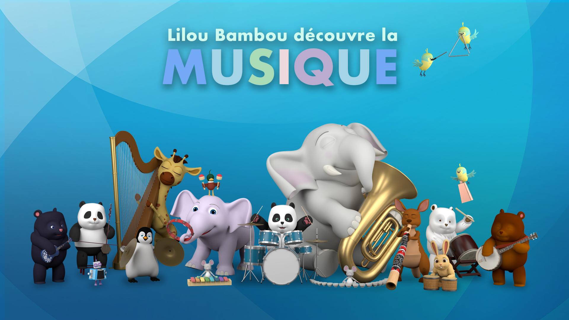 Lilou Bambou découvre la musique