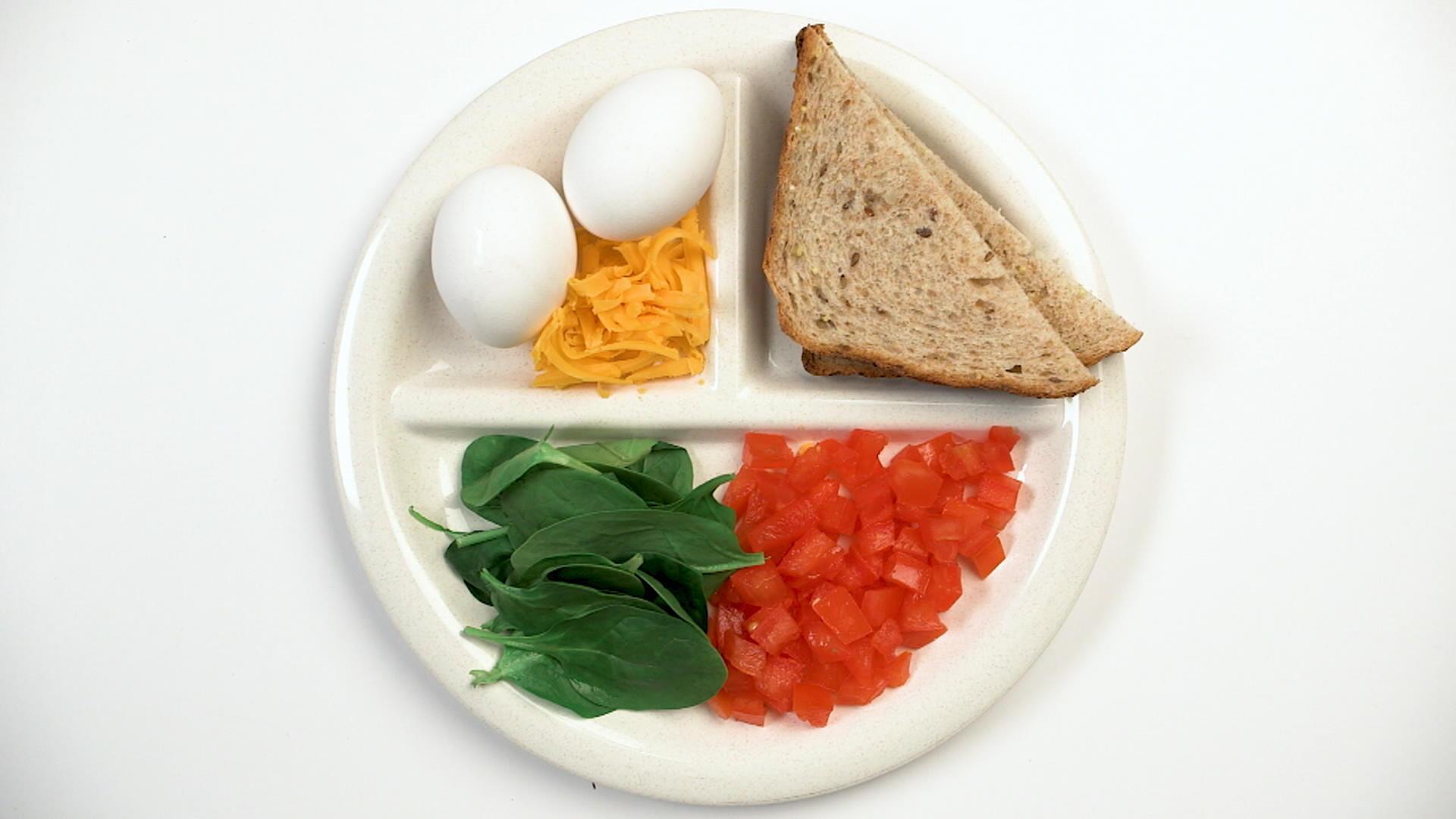 Omelette aux légumes