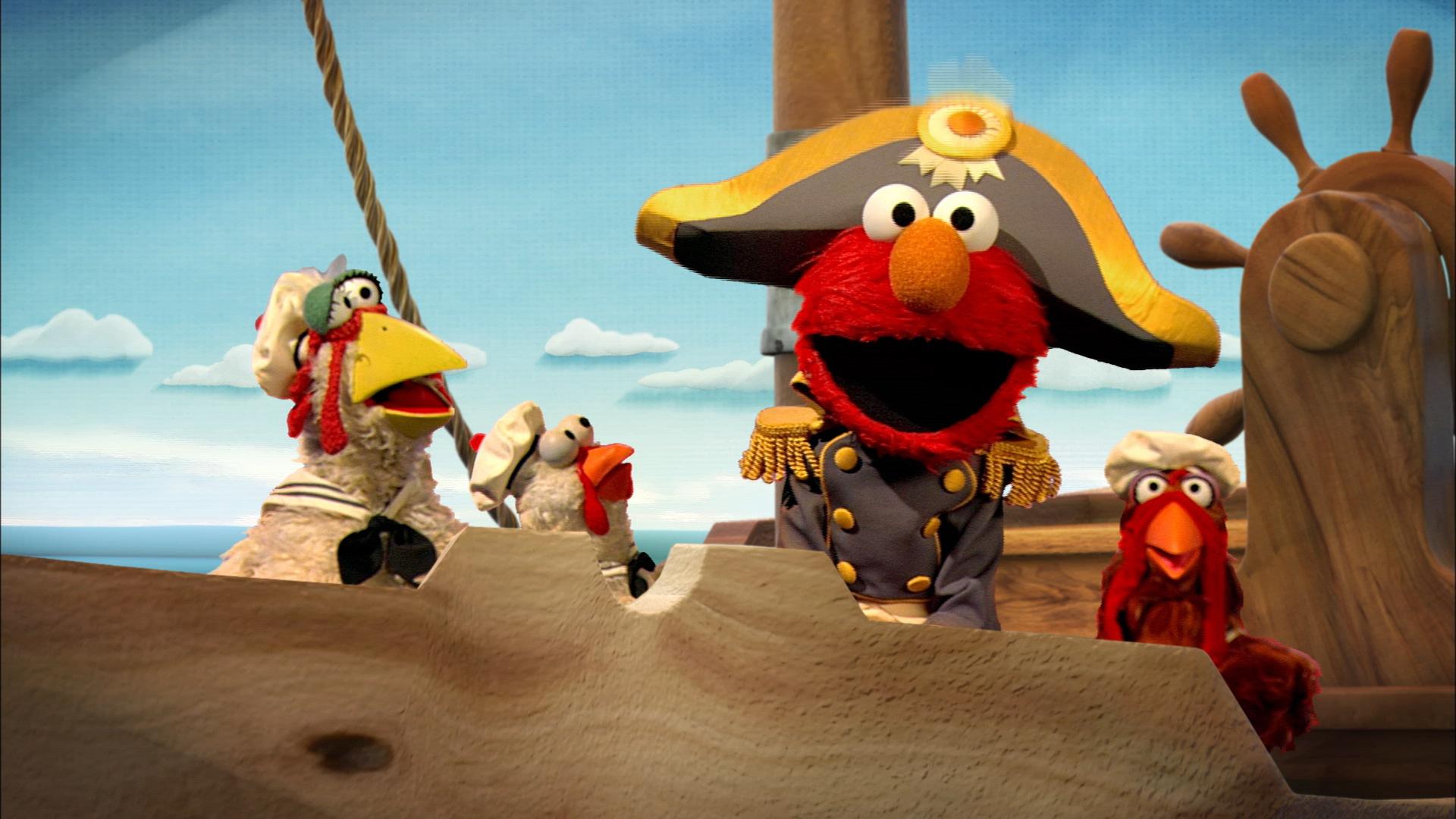 Capitaine Elmo monte sur scène