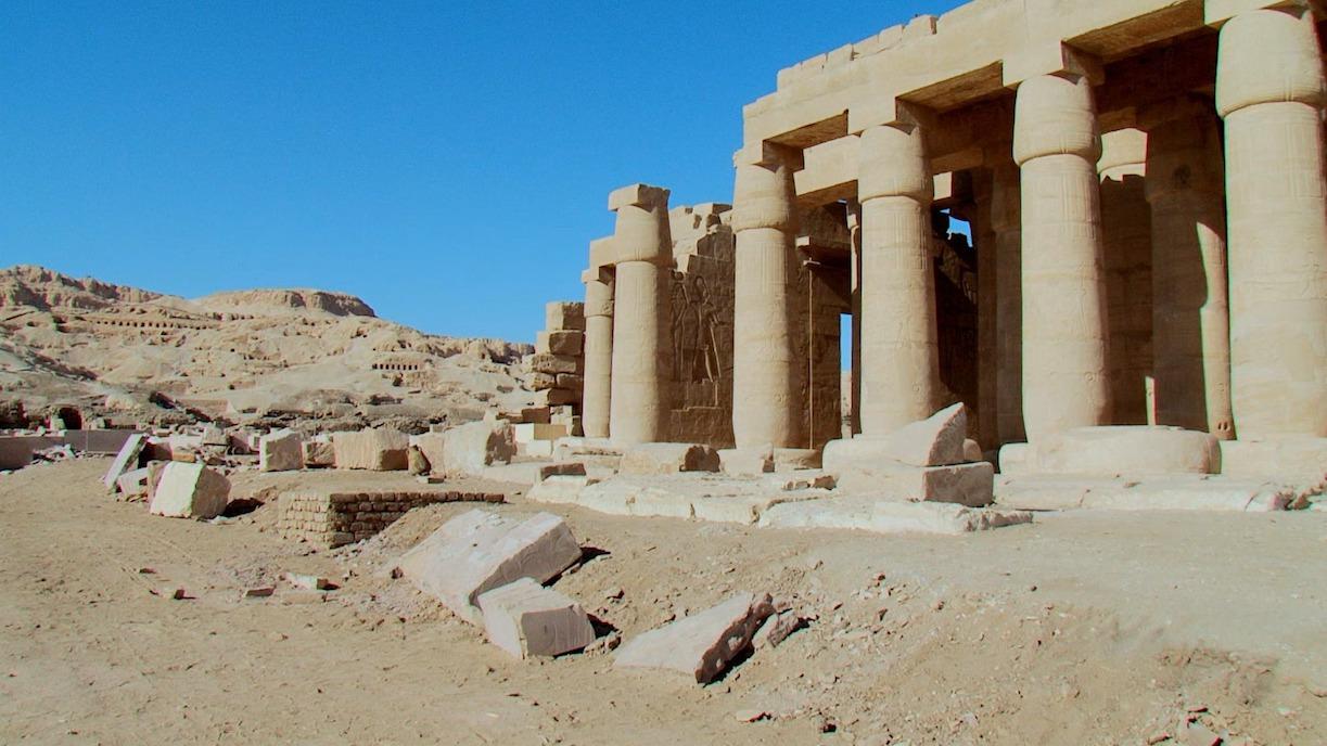 Le Ramesseum, temple funéraire de Ramsès II